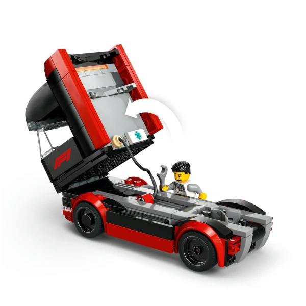 LEGO® CITY ΦΟΡΤΗΓΟ F1® ΜΕ ΑΥΤΟΚΙΝΗΤΑ RB20 & AMR24 F1®