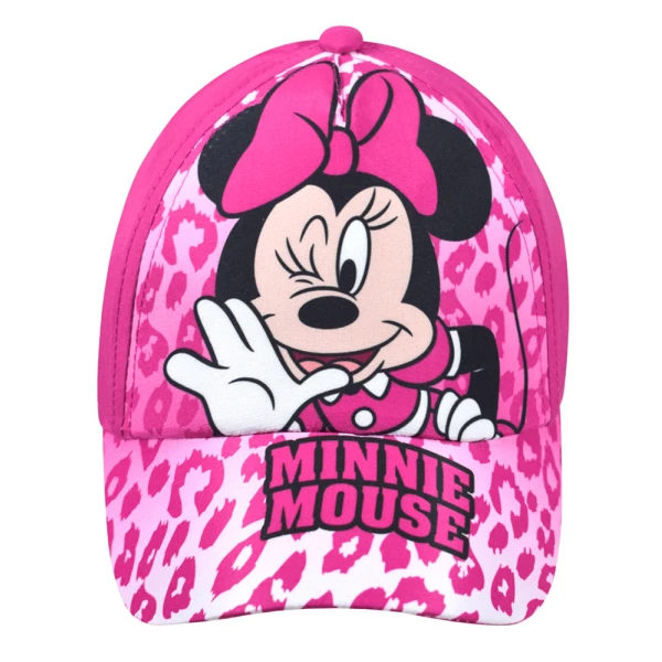 ΠΑΙΔΙΚΟ ΚΑΠΕΛΟ ΤΖΟΚΕΥ MINNIE MOUSE ANIMAL PRINT ΦΟΥΞΙΑ