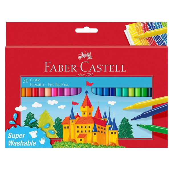 FABER-CASTELL ΜΑΡΚΑΔΟΡΟΙ ΣΕΤ 50 τεμ.