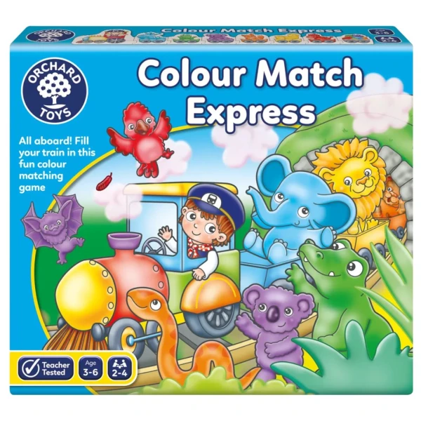 ORCHARD TOYS ΕΚΠΑΙΔΕΥΤΙΚΟ ΠΑΙΧΝΙΔΙ ΤΟ ΤΡΕΝΑΚΙ ΤΩΝ ΧΡΩΜΑΤΩΝ
