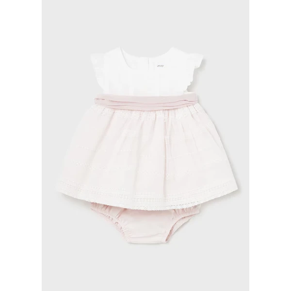 MAYORAL DRESS COMBINED PINK
