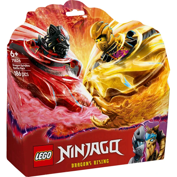 LEGO® NINJAGO® ΠΑΚΕΤΟ ΜΑΧΗΣ ΜΕ ΣΒΟΥΡΕΣ ΣΠΙΝΤΖΙΤΣΟΥ ΔΡΑΚΟΥΣ