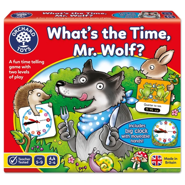 ORCHARD TOYS ΕΠΙΤΡΑΠΕΖΙΟ ΠΑΙΧΝΙΔΙ ΤΙ ΩΡΑ ΕΙΝΑΙ ΚΥΡΙΕ ΛΥΚΕ;