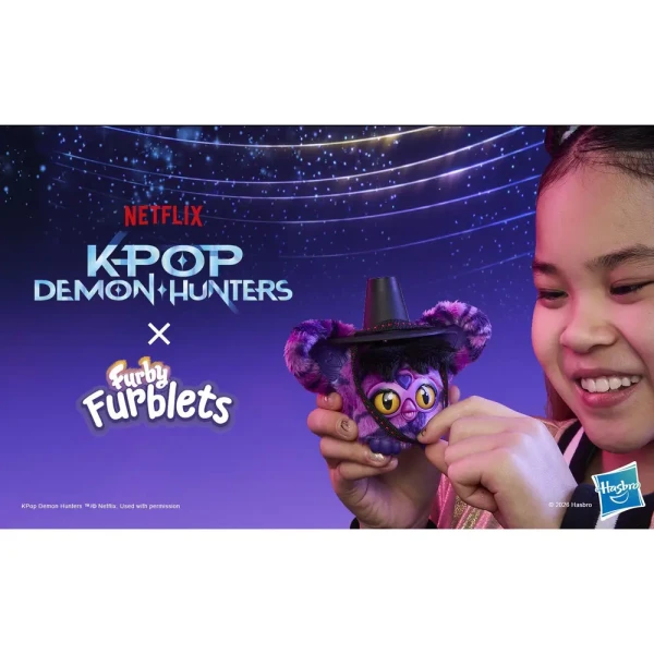 ΔΙΑΔΡΑΣΤΙΚΟ FURBLET K-POP DEMON HUNTERS SAJA BOY DEMON