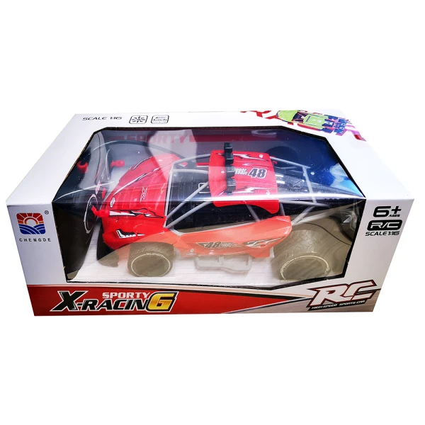 REMOTE CONTROL CAR 1:16 27MHz - RED