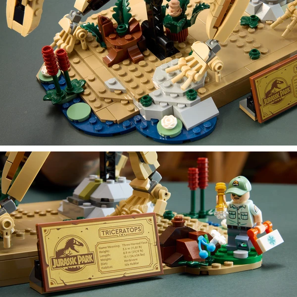 LEGO® JURASSIC WORLD ΑΠΟΛΙΘΩΜΑΤΑ ΔΕΙΝΟΣΑΥΡΩΝ ΤΡΙΚΕΡΑΤΟΨ