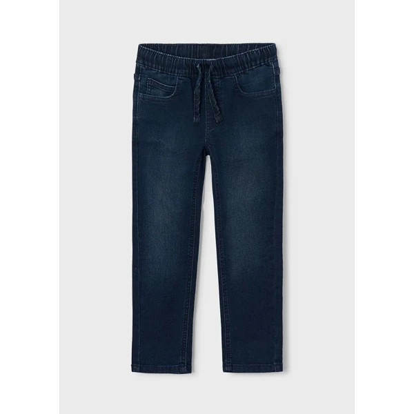 MAYORAL ΠΑΝΤΕΛΟΝΙ SOFT DENIM JOGGER ΜΑΥΡΟ ΜΠΛΕ