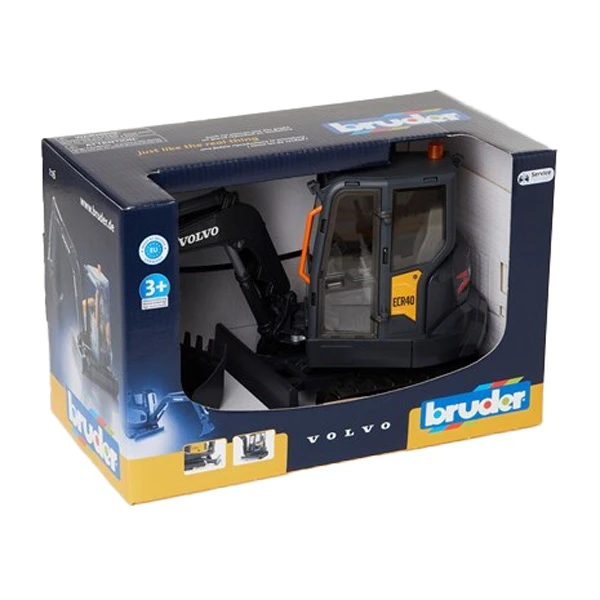 BRUDER VOLVO ECR40 MINI CRAWLER EXCAVATOR