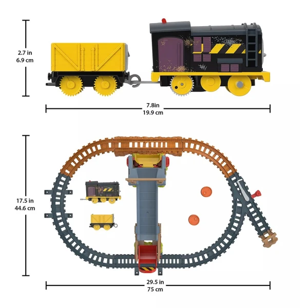 ΤΟΜΑΣ ΤΟ ΤΡΕΝΑΚΙ DIESELʼS LIFT & LOAD CONSTRUCTION