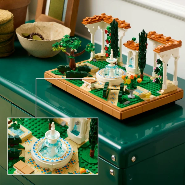 LEGO® ICONS FOUNTAIN GARDEN