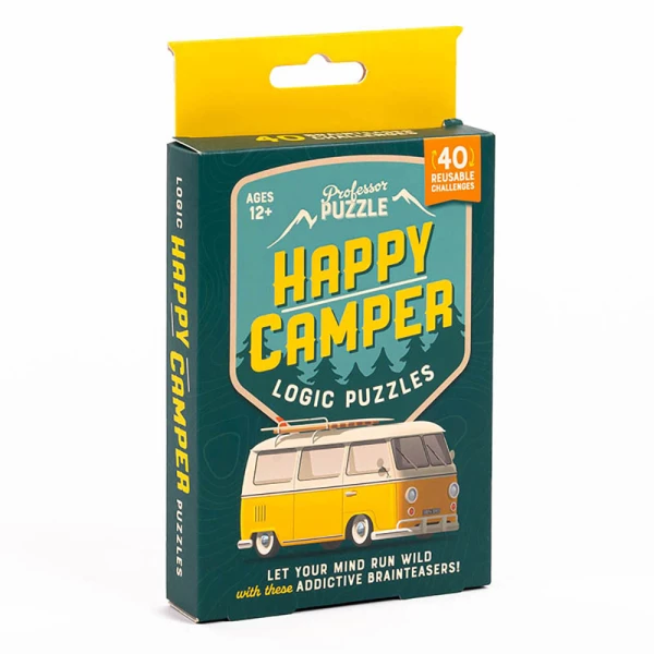 PROFESSOR PUZZLE HAPPY CAMPER ΠΑΖΛ ΛΟΓΙΚΗΣ