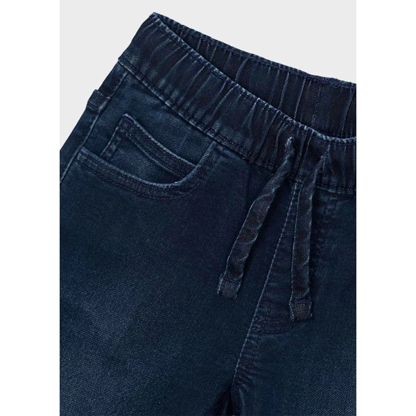 MAYORAL ΠΑΝΤΕΛΟΝΙ SOFT DENIM JOGGER ΜΑΥΡΟ ΜΠΛΕ