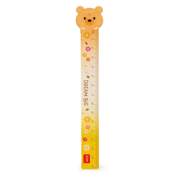 LEGAMI RULER 15cm. TO BE DEFINED - TEDDY BEAR