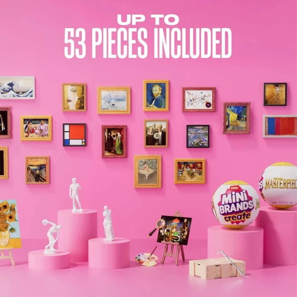 ZURU MINI BRANDS MASTERPIECES SERIES 1 ΠΑΙΧΝΙΔΙ ΜΙΝΙΑΤΟΥΡΑ ΣΥΛΛΕΚΤΙΚΟ ΕΚΠΛΗΞΗ 