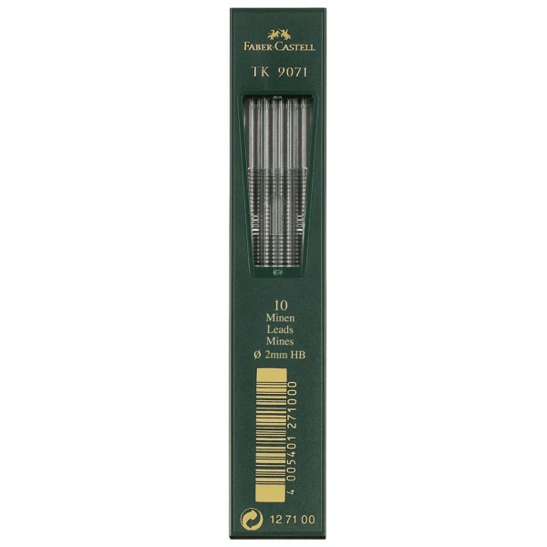 FABER-CASTELL ΠΕΡΙΕΚΤΗΣ ΜΕ 10 ΜΥΤΕΣ TK 2mm HB