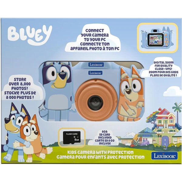 LEXIBOOK KIDS ΚΑΜΕΡΑ ΜΕ ΠΡΟΣΤΑΤΕΥΤΙΚΟ BLUEY