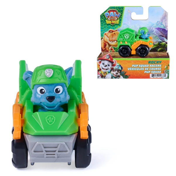 PAW PATROL DINO MOVIE PUP SQUAD RACERS - 6 ΣΧΕΔΙΑ