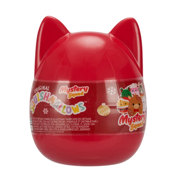 SQUISHMALLOWS-XMAS - BLIND CAPSULE WITH PLUSH 10 cm. W1 - 1 pcs.