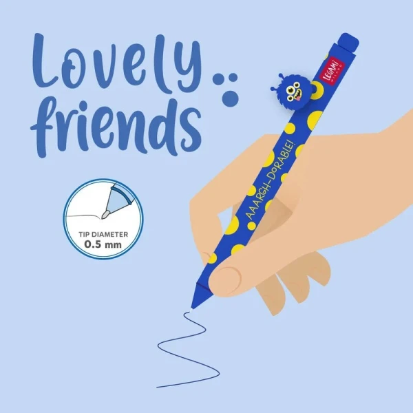 LEGAMI GEL ΣΤΥΛΟ ΜΕ ΖΩΑΚΙ LOVELY FRIENDS - MONSTER