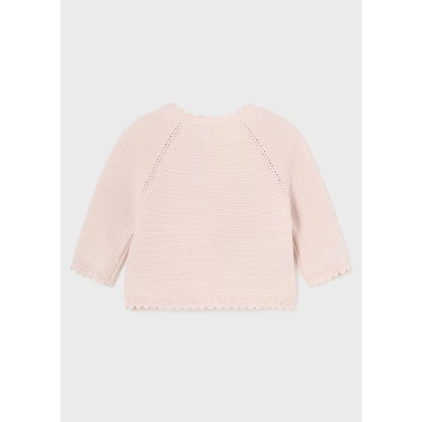 MAYORAL LONG KNIT CARDIGAN PINK