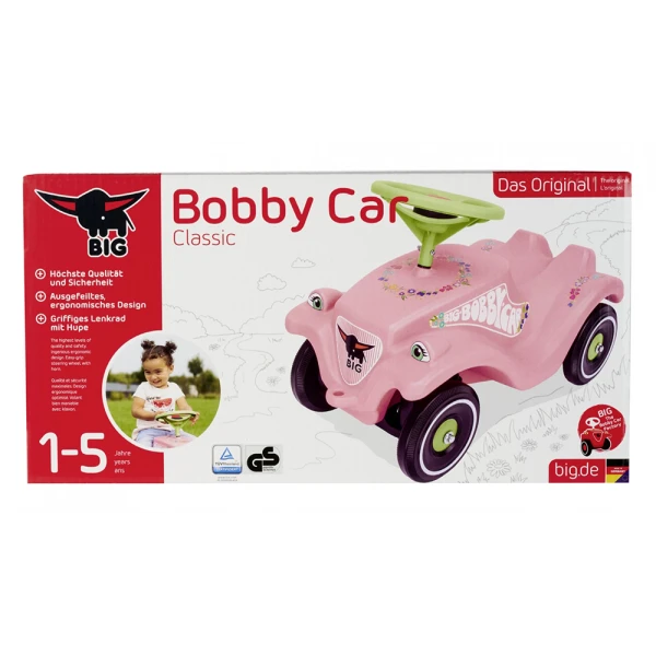 BIG ΠΟΔΟΚΙΝΗΤΟ ΑΥΤΟΚΙΝΗΤΟ BOBBY CAR CLASSIC FLOWER