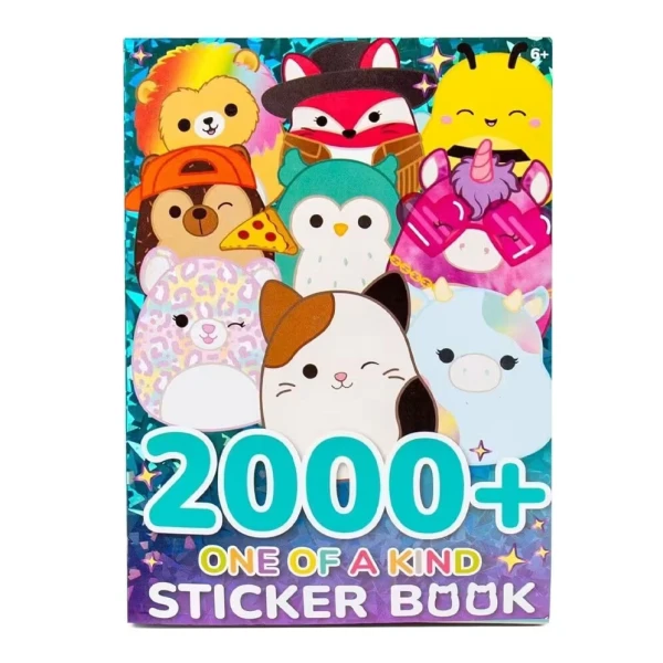 SQUISHMALLOWS - STICKER BOOK 2000+ ΑΥΤΟΚΟΛΛΗΤΑ