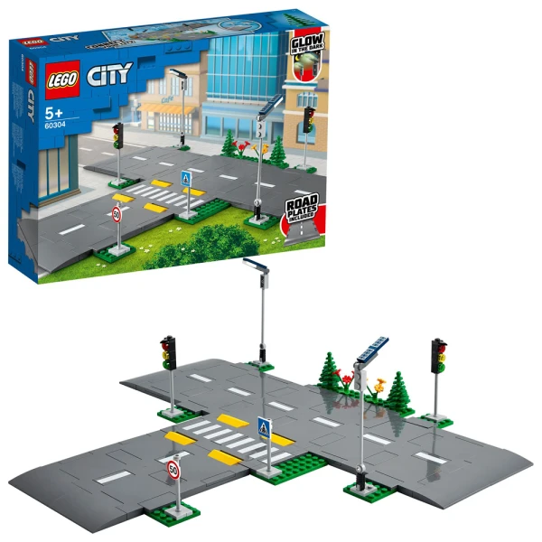 LEGO CITY ROAD PLATES