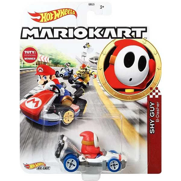 HOT WHEELS ΑΥΤΟΚΙΝΗΤΑΚΙΑ MARIO KART - SHY GUY