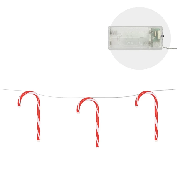 ΓΙΡΛΑΝΤΑ ΜΕ 28 LED ΜΕ ΖΑΧΑΡΩΤΑ 140 εκ.