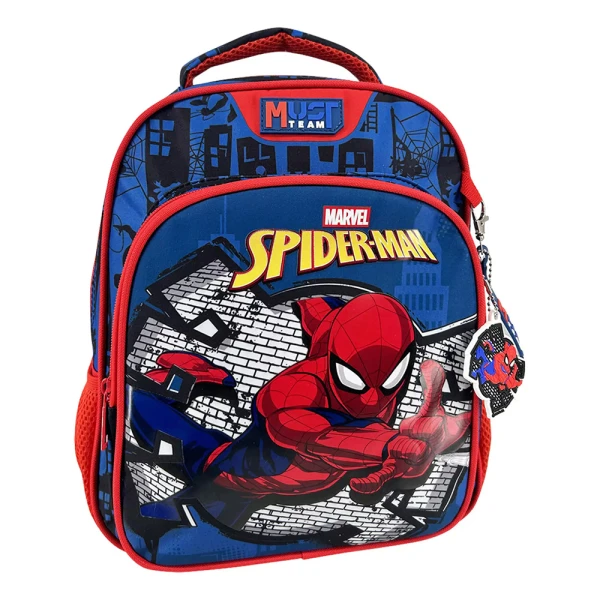 MUST TEAM ΤΣΑΝΤΑ ΠΛΑΤΗΣ ΝΗΠΙΟΥ 27Χ10Χ31 εκ. 2 ΘΗΚΕΣ SPIDERMAN BLUE