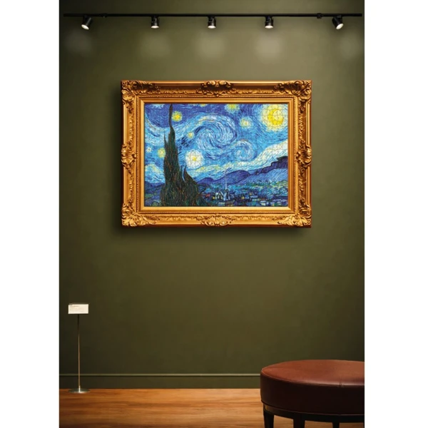 LISCIANI PUZZLE 500 pcs AND BOOKMARKS VAN GOGH THE STARRY NIGHT
