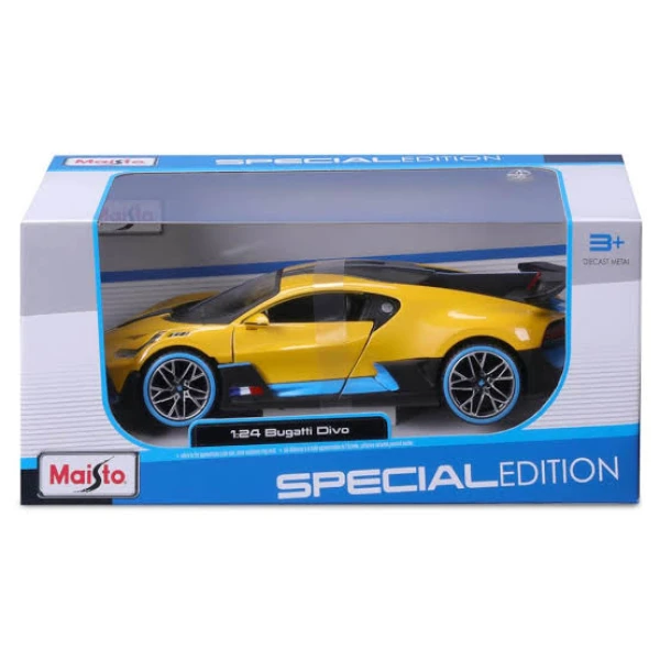 MAISTO 1:24 SPECIAL EDITION BUGATTI DIVO YELLOW