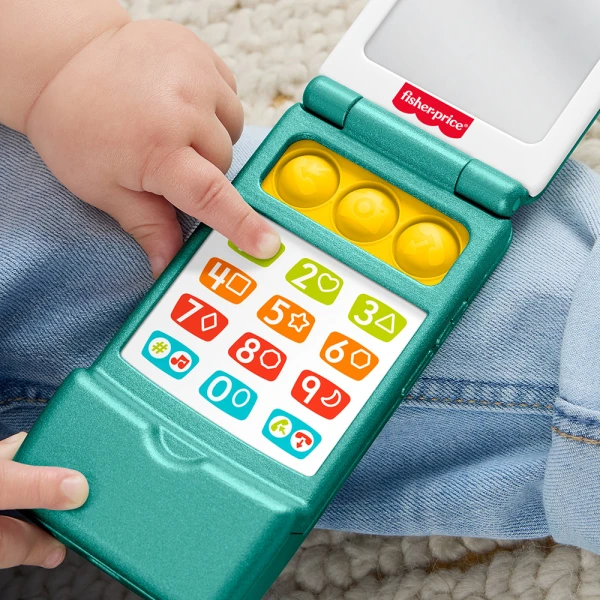 FISHER PRICE LAUGH N LEARN ΕΚΠΑΙΔΕΥΤΙΚΟ ΚΙΝΗΤΟ ΤΗΛΕΦΩΝΑΚΙ ΜΕ ΠΟΡΤΑΚΙ