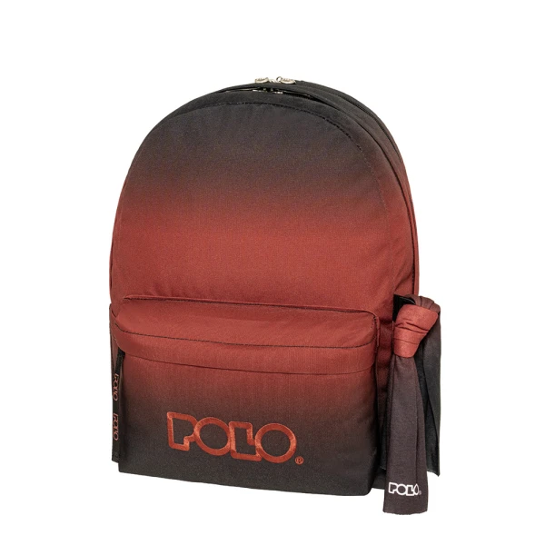 POLO 2026 BACKPACK ORIGINAL DOUBLE SCARF GRADIENT BLACK-RED