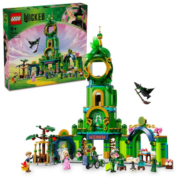 LEGO® WICKED ΚΑΛΩΣ ΗΡΘΑΤΕ ΣΤΗ ΣΜΑΡΑΓΔΕΝΙΑ ΠΟΛΗ