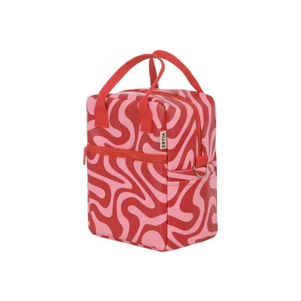 ESTIA HOME ART LUNCH BAG 7L -  CORAL WAVES