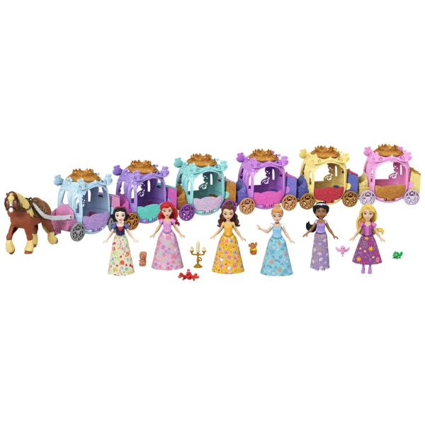 DISNEY PRINCESS CARRIAGE WITH SURPRISE MINI DOLL