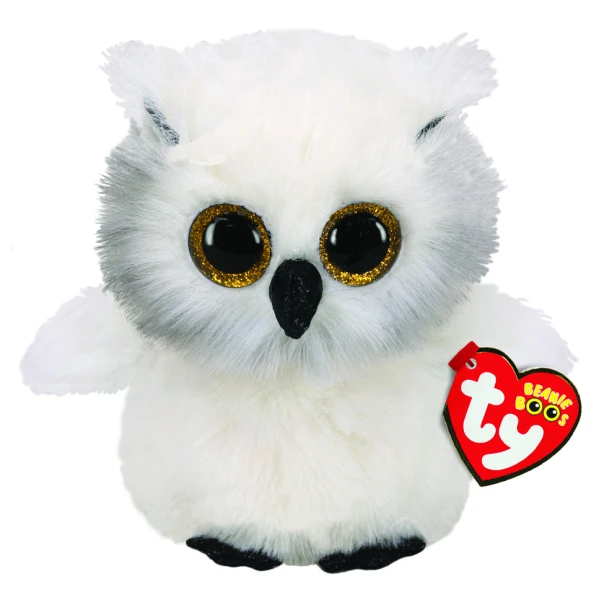 TY BEANIE BOOS AUSTIN ΧΝΟΥΔΩΤΟ ΚΟΥΚΟΥΒΑΓΙΑ ΧΙΟΝΟΥΛΑ ΛΕΥΚΗ 15ΕΚ