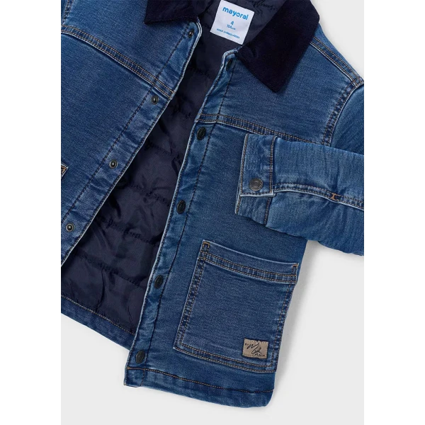 MAYORAL ΤΖΑΚΕΤ SOFT DENIM ΕΝΙΣΧΥΜΕΝΟ ΤΖΙΝ