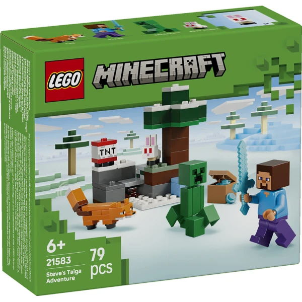 LEGO® MINECRAFT® ΠΕΡΙΠΕΤΕΙΑ ΤΟΥ ΣΤΙΒ ΣΤΗΝ ΤΑΙΓΚΑ