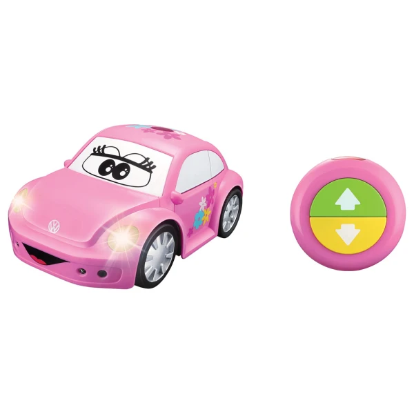 BURAGO BB JUNIOR MY 1ST RC VW EASY PLAY NEW BEETLE PINK