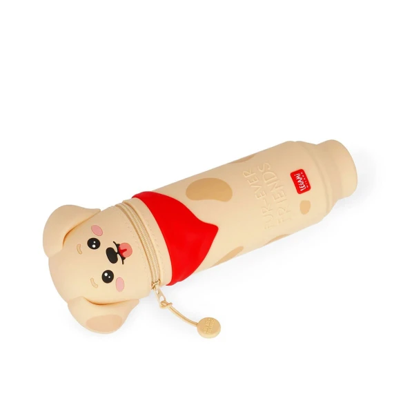 LEGAMI 2 IN 1 SILICONE PENCIL CASE KAWAII - GOLDEN