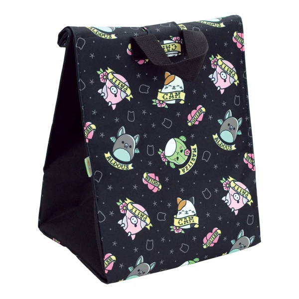 ΤΣΑΝΤΑΚΙ ΦΑΓΗΤΟΥ ΤΕΤΡΑΓΩΝΟ SQUISHMALLOWS CORE CHARACTER