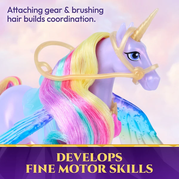 UNICORN ACADEMY ΜΙΚΡΗ ΚΟΥΚΛΑ ΚΑΙ ΜΟΝΟΚΕΡΟΣ ΜΕ ΦΤΕΡΑ - 4 ΣΧΕΔΙΑ