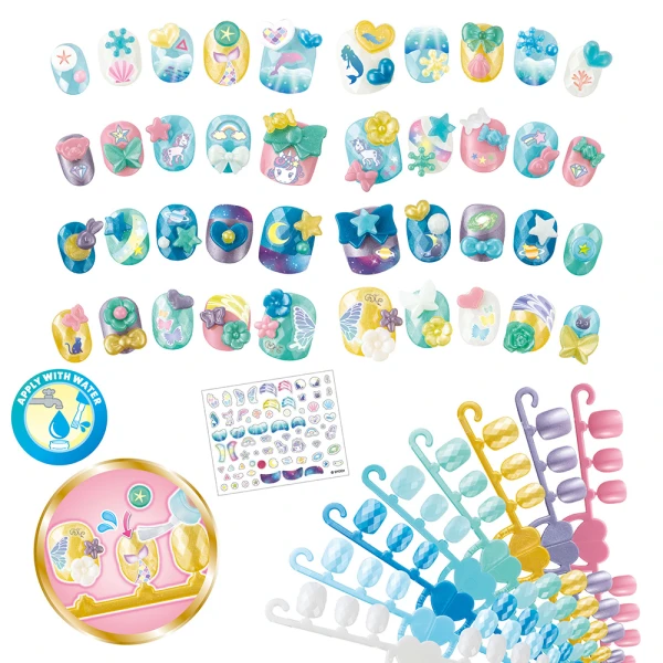 AQUABEADS STARS AND UNICORNS NAIL REFILL