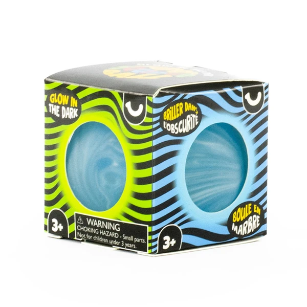 KEYCRAFT GLOW IN THE DARK SUPER SQUIDGE BALL - 3 ΧΡΩΜΑΤΑ