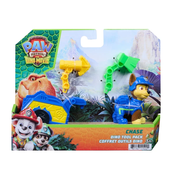 PAW PATROL DINO MOVIE TOOL PACK FIGURE - 4 DESIGNS