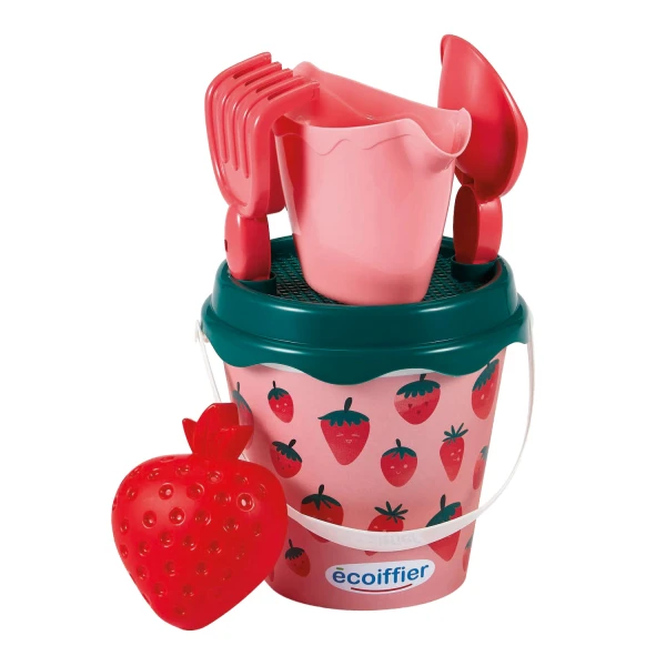 ECOIFFIER ΚΟΥΒΑΔΑΚΙ ΠΑΡΑΛΙΑΣ 17 cm STRAWBERRY