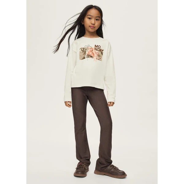 MAYORAL SET LEGGINGS BROWN