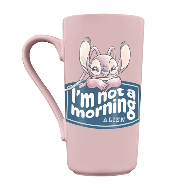 LILO AND STITCH I\'M NOT A MORNING ALIEN GRANDE MUG